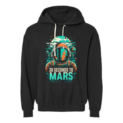 30 Seconds To Mars Garment-Dyed Fleece Hoodie