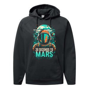 30 Seconds To Mars Performance Fleece Hoodie