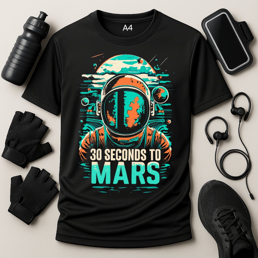 30 Seconds To Mars Performance Shirt