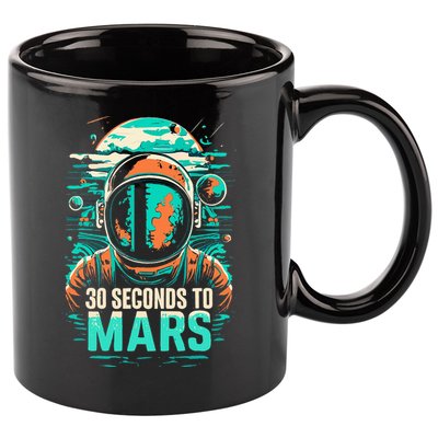 30 Seconds To Mars 11oz C Handle Ceramic Mug
