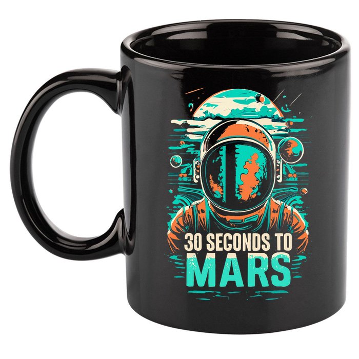 30 Seconds To Mars 11oz C Handle Ceramic Mug