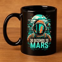 30 Seconds To Mars 11oz C Handle Ceramic Mug