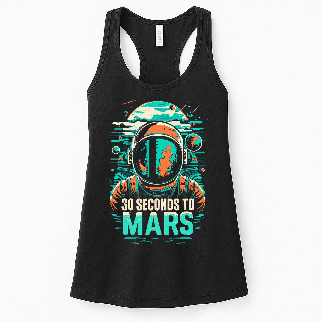 30 Seconds To Mars Womens Tank Top