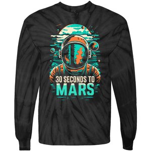 30 Seconds To Mars Tie-Dye Long Sleeve Shirt