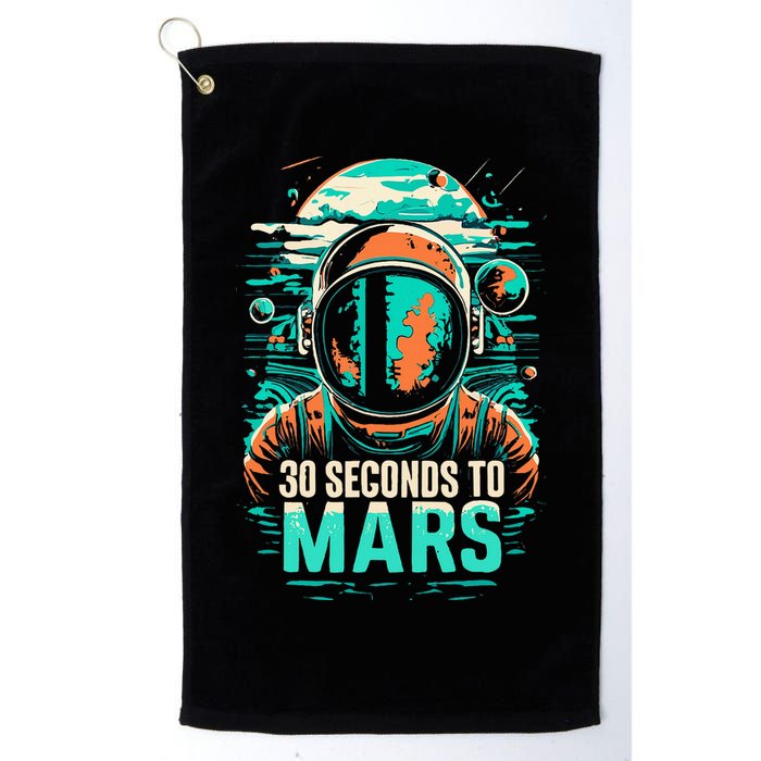 30 Seconds To Mars Golf Towel