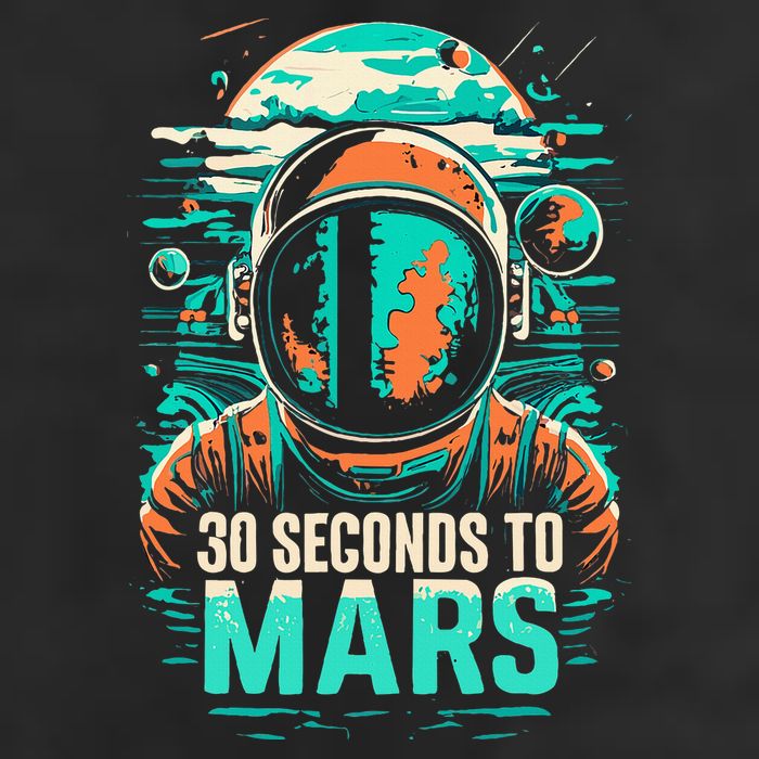 30 Seconds To Mars Golf Towel