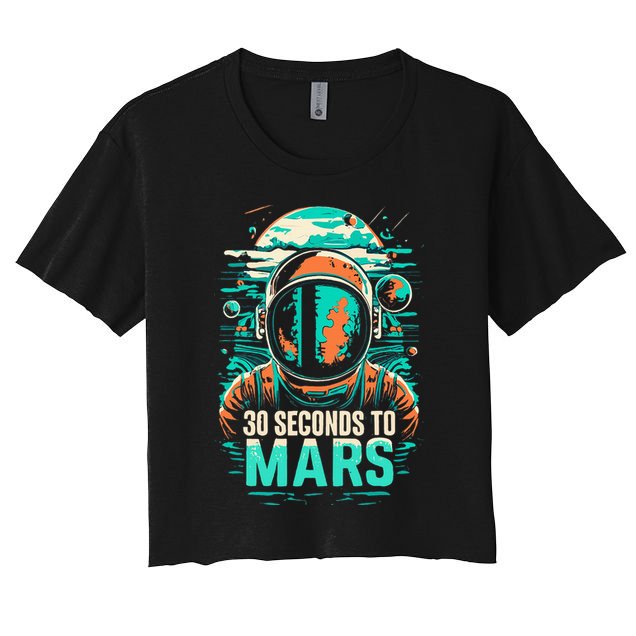 30 Seconds To Mars Crop Top