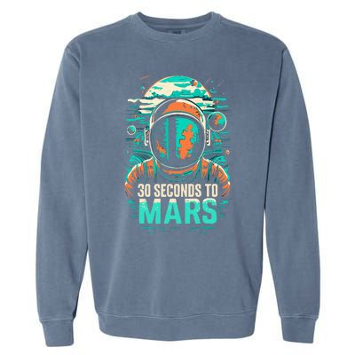 30 Seconds To Mars Garment-Dyed Sweatshirt