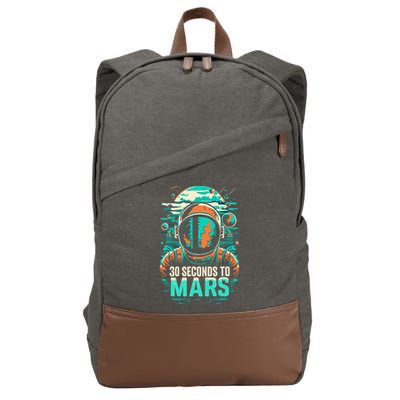 30 Seconds To Mars Cotton Canvas Backpack