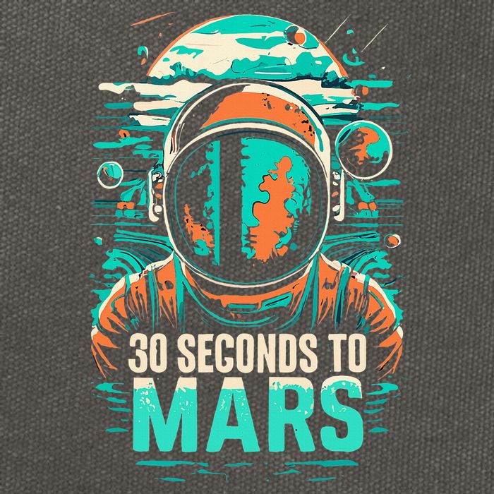 30 Seconds To Mars Cotton Canvas Backpack