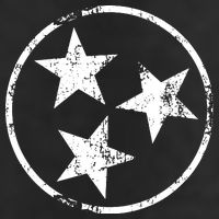 3 Star Tn Flag Graphic White Distressed Tennessee State Flag 11oz C Handle Ceramic Mug