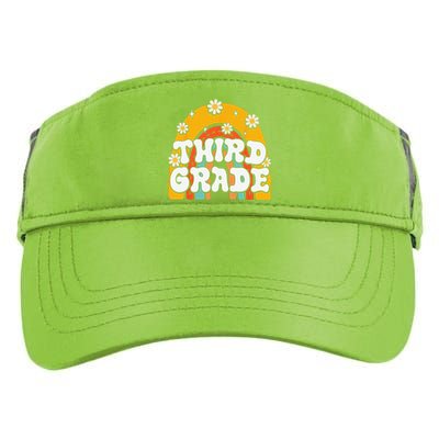 3rd Third Grade First Day School Back To School Teacher Adult Drive Performance Visor