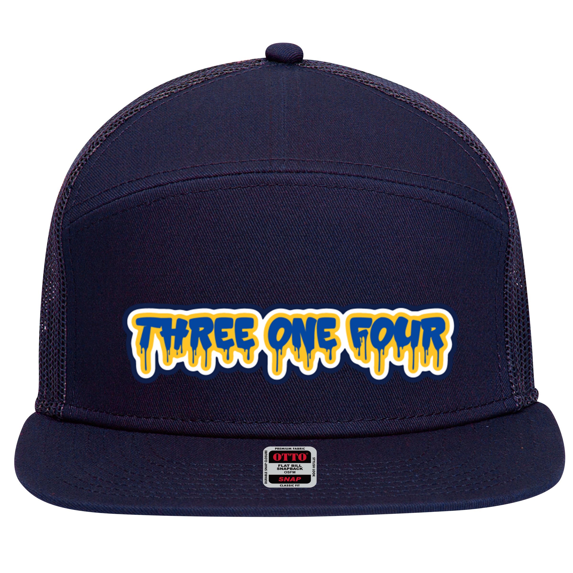 314 Three One Four 7 Panel Mesh Trucker Snapback Hat