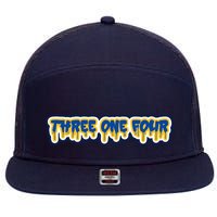 314 Three One Four 7 Panel Mesh Trucker Snapback Hat