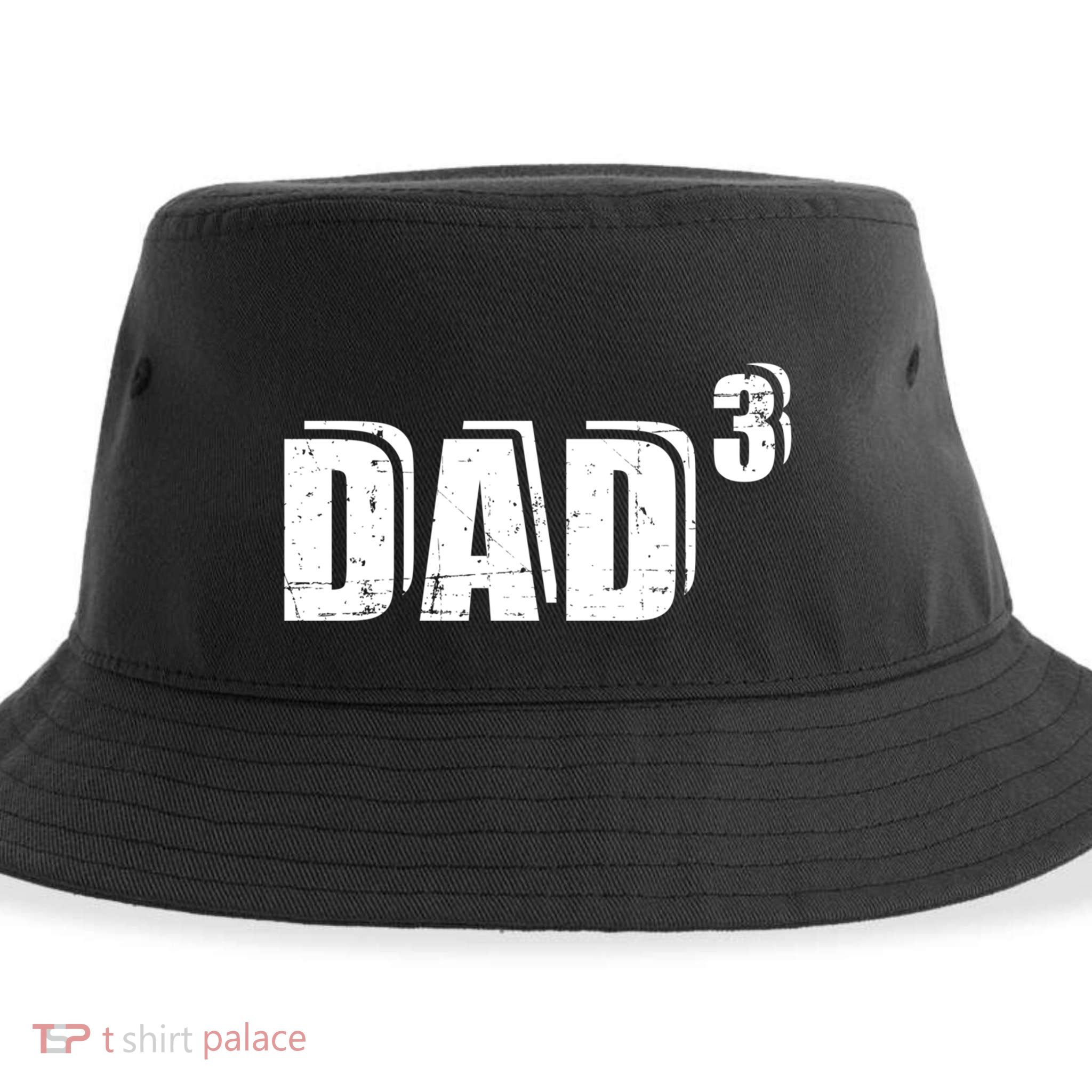 3rd Third Time Dad Father Of 3 Announcet Gift Sustainable Bucket Hat