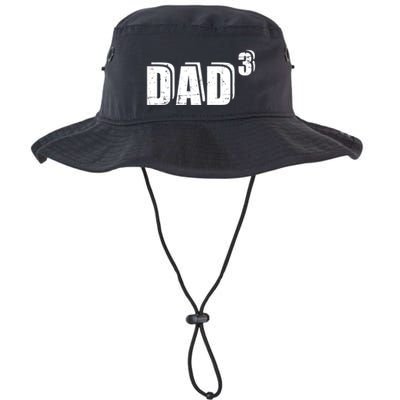3rd Third Time Dad Father Of 3 Announcet Gift Bucket Hat
