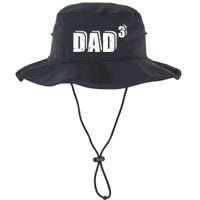 3rd Third Time Dad Father Of 3 Announcet Gift Bucket Hat