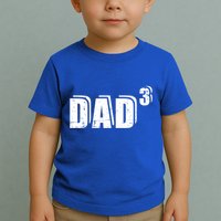 3rd Third Time Dad Father Of 3 Announcet Gift Toddler T-Shirt
