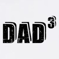 3rd Third Time Dad Father Of 3 Announcet Gift Garment-Dyed Sweatshirt