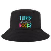 3rd Teacher Team Third Grade Rocks First Day Of Back To School Cool Comfort Performance Bucket Hat