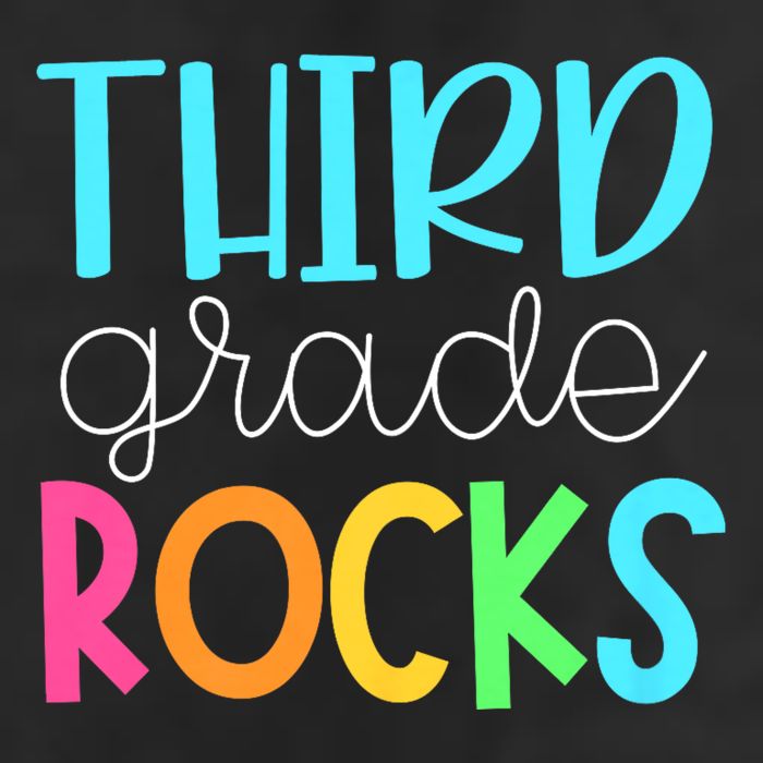 3rd Teacher Team Third Grade Rocks First Day Of Back To School 7 Panel Mesh Trucker Snapback Hat