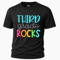 3rd Teacher Team Third Grade Rocks First Day Of Back To School Performance Shirt