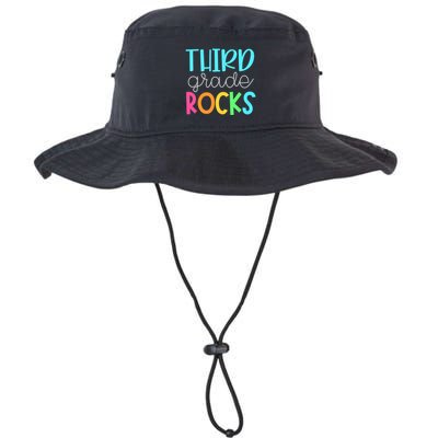 3rd Teacher Team Third Grade Rocks First Day Of Back To School Bucket Hat