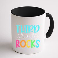 3rd Teacher Team Third Grade Rocks First Day Of Back To School Mug