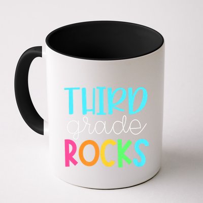 3rd Teacher Team Third Grade Rocks First Day Of Back To School Mug