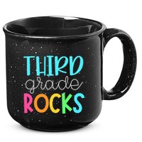 3rd Teacher Team Third Grade Rocks First Day Of Back To School 15oz Campfire Ceramic Mug