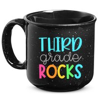 3rd Teacher Team Third Grade Rocks First Day Of Back To School 15oz Campfire Ceramic Mug