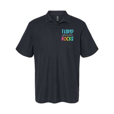 3rd Teacher Team Third Grade Rocks First Day Of Back To School Polo