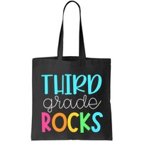 3rd Teacher Team Third Grade Rocks First Day Of Back To School Bag