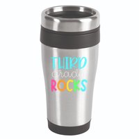 3rd Teacher Team Third Grade Rocks First Day Of Back To School 16oz Travel Tumbler
