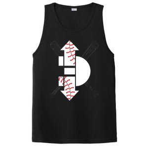 3 Three Up 3 Three Down Cool Baseball Gift PosiCharge Competitor Tank