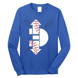 3 Three Up 3 Three Down Cool Baseball Gift Long Sleeve Shirt