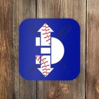 3 Three Up 3 Three Down Cool Baseball Gift Coaster