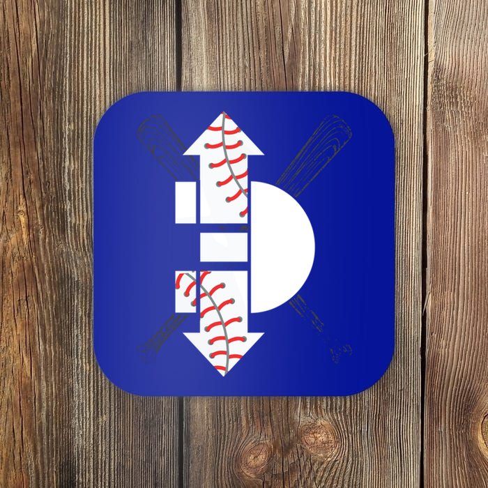 3 Three Up 3 Three Down Cool Baseball Gift Coaster