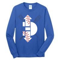 3 Three Up 3 Three Down Cool Baseball Gift Tall Long Sleeve T-Shirt