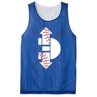 3 Three Up 3 Three Down Cool Baseball Gift Mesh Reversible Basketball Jersey Tank