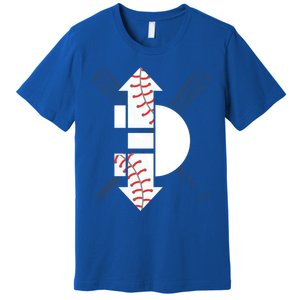 3 Three Up 3 Three Down Cool Baseball Gift Premium T-Shirt