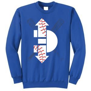 3 Three Up 3 Three Down Cool Baseball Gift Tall Sweatshirt