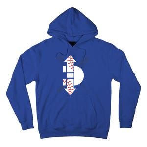 3 Three Up 3 Three Down Cool Baseball Gift Tall Hoodie