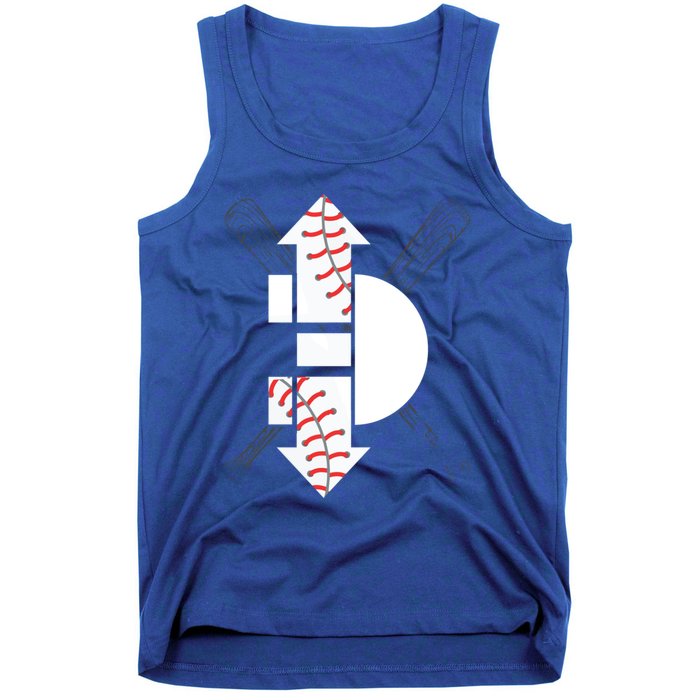 3 Three Up 3 Three Down Cool Baseball Gift Tank Top