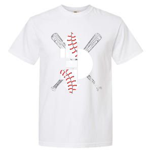 3 Three Up 3 Three Down Cool Baseball Gift Garment-Dyed Heavyweight T-Shirt