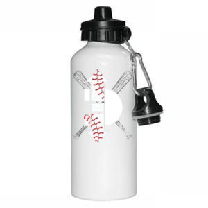 3 Three Up 3 Three Down Cool Baseball Gift Aluminum Water Bottle