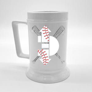 3 Three Up 3 Three Down Cool Baseball Gift Beer Stein