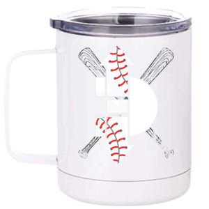 3 Three Up 3 Three Down Cool Baseball Gift 12 oz Stainless Steel Tumbler Cup