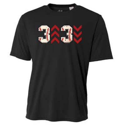 3 Up 3 Down Three Up Three Down Baseball Game Day Baseball Cooling Performance Crew T-Shirt