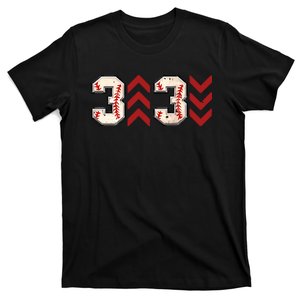 3 Up 3 Down Three Up Three Down Baseball Game Day Baseball T-Shirt